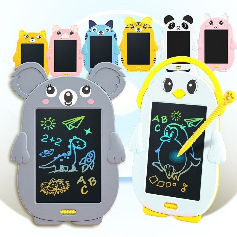 恐龙款液晶手写板板卡通涂鸦写字板一键屏非磁性L画画板,淘宝优惠券,粉丝福利购,淘宝优惠卷