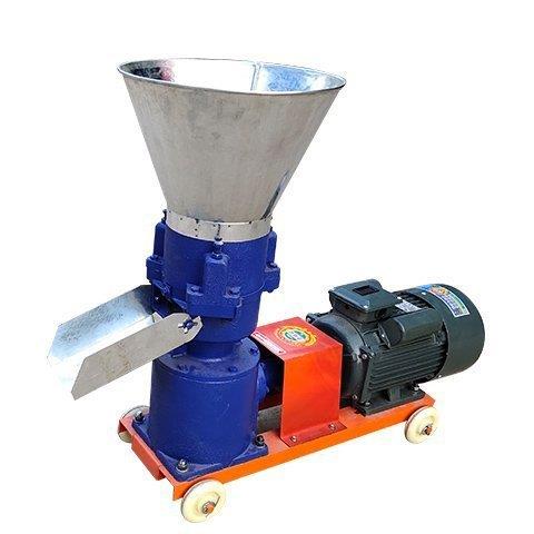 农用小型饲料制粒机鸡鸭猪饲料颗粒机三相电青草秸秆粉碎造粒机 - 图3