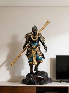 齐天大圣孙悟空摆件客厅玄关桌面办公室装饰品斗战胜佛