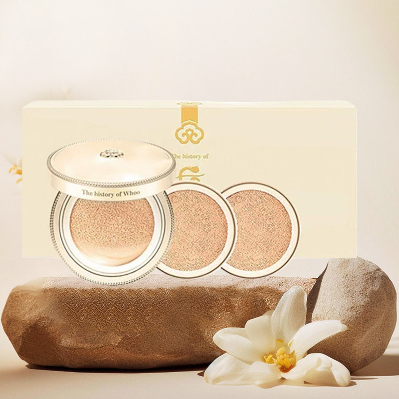 WHOO后拱辰享美黄金气垫套BB霜套自然遮瑕亮肤养肤防晒持久带替换,淘宝优惠券,粉丝福利购,淘宝优惠卷