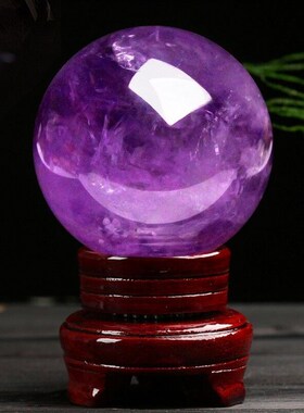 天然乌拉圭紫色水晶球巴西办公室装饰品业礼品