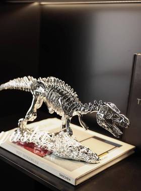 极简复龙防古摆件客厅恐视柜酒柜样板房NCM间古民宿办电公室软装