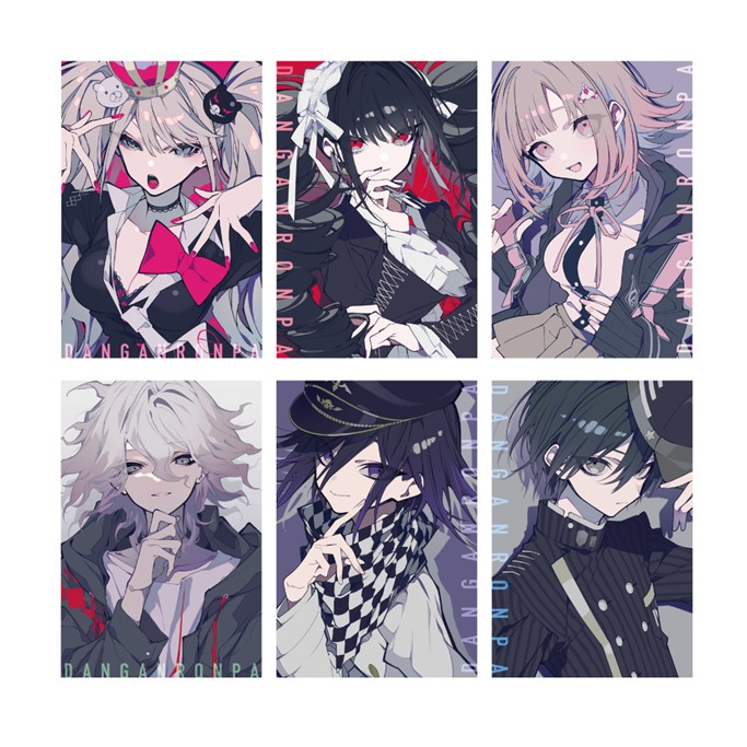 [漫星]预售枪弹辩驳ⅹ望 KEI 第二弹 亚克力立牌钥匙扣明信片套装 - 图1