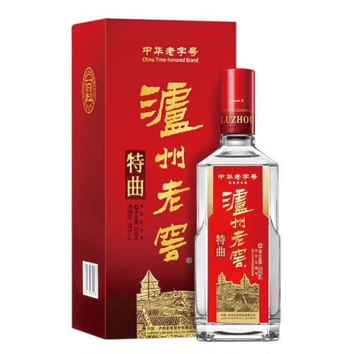 泸州老窖 38度特曲老字号 浓香型 500ml*2瓶整箱装送礼宴席推荐 - 图1
