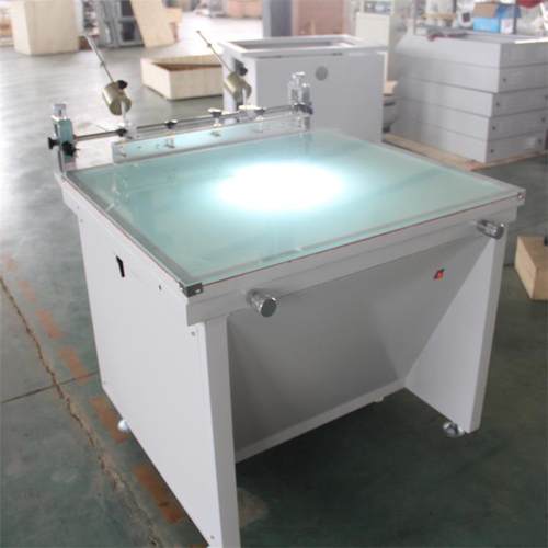 生产厂家供应线路板电路板手动丝印台带灯光玻璃台面 - 图2