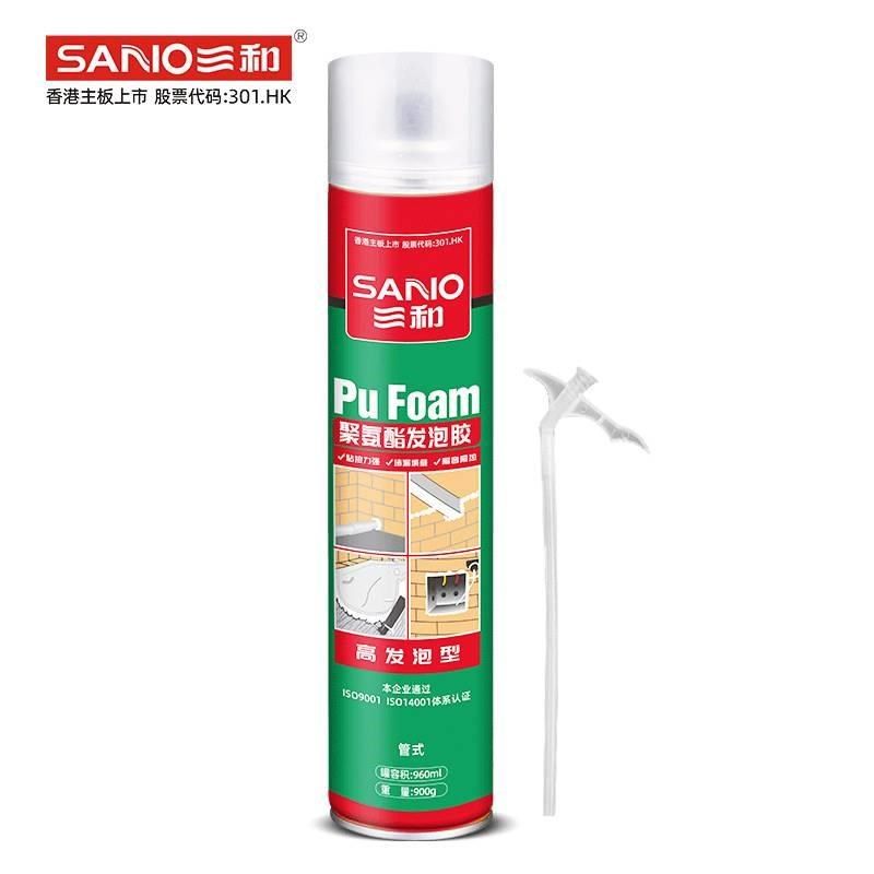 三和发泡胶泡沫填缝剂空调洞门窗填充密封剂粘膨胀剂泡沫胶,淘宝优惠券,粉丝福利购,淘宝优惠卷