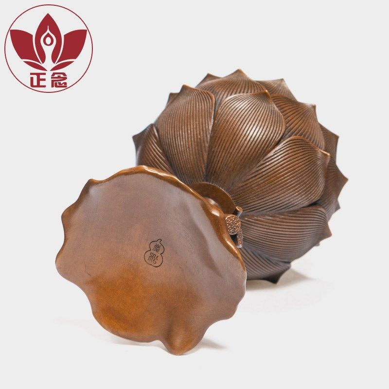 庆松堂苏工铜炉名家胡庆松制莲香薰室内熏香文房复古手工炉,淘宝优惠券,粉丝福利购,淘宝优惠卷