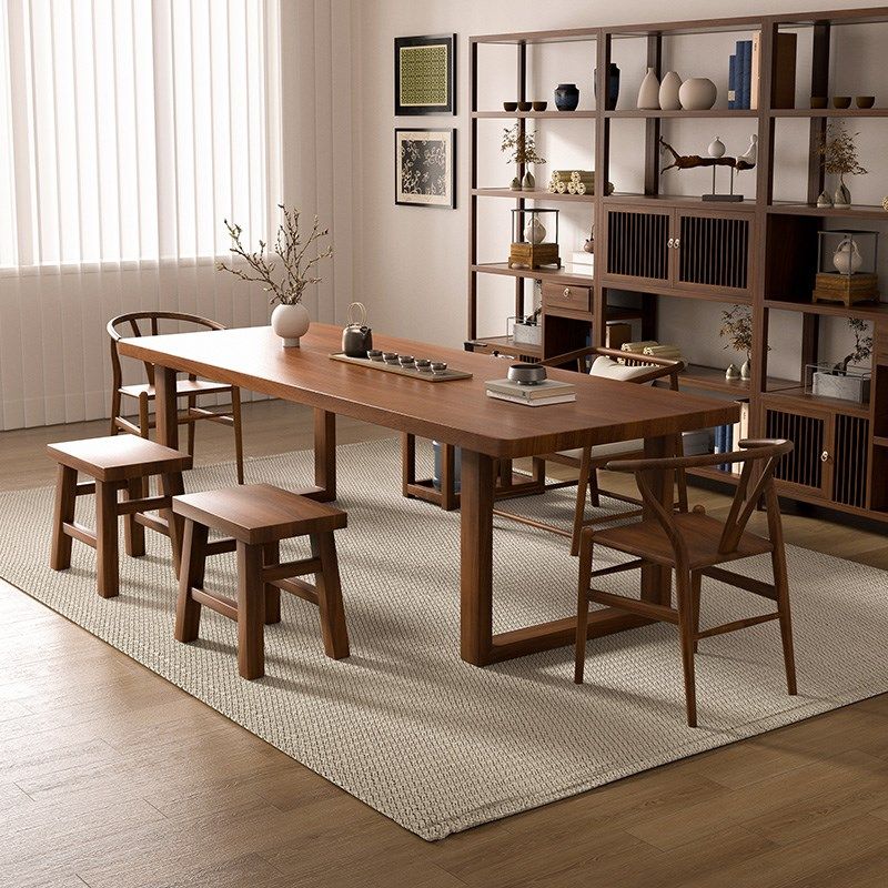 南美胡桃木茶桌新高级泡茶桌椅家用茶台现代阳台茶几,淘宝优惠券,粉丝福利购,淘宝优惠卷