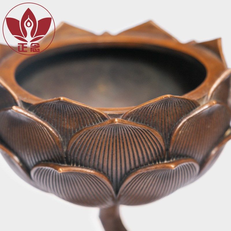 庆松堂苏工铜炉名家胡庆松制莲香薰室内熏香文房复古手工炉,淘宝优惠券,粉丝福利购,淘宝优惠卷