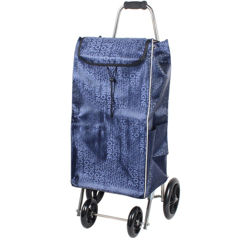 新款家用购物拖车大轮四轮推车便携布袋车行李车,淘宝优惠券,粉丝福利购,淘宝优惠卷