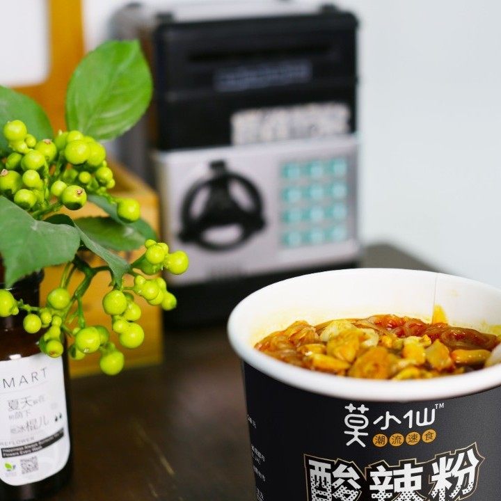 莫小仙潮流速食香辣酸辣粉136g*6方便粉丝冲泡宿舍美食rc,淘宝优惠券,粉丝福利购,淘宝优惠卷