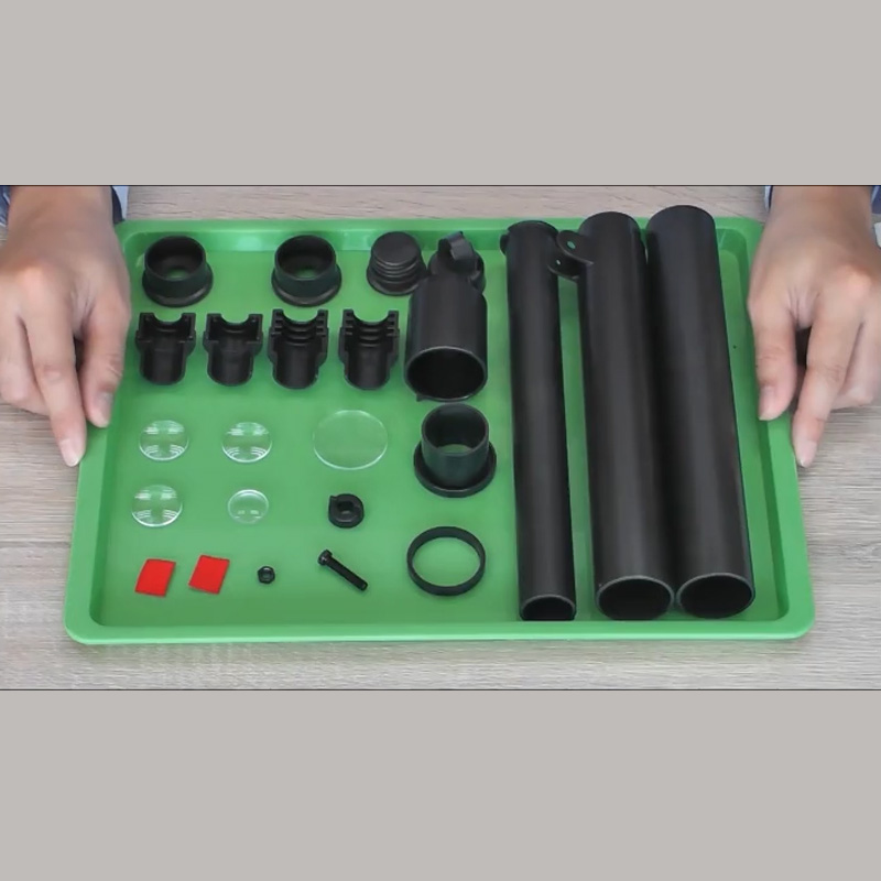 DIY组装伽利略望远镜普勒望远镜2合1凹凸透镜儿童光学科学 - 图2