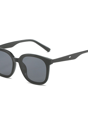 小红书抖音同款韩版GM方形时尚墨镜开车防眩光太阳镜出行遮阳眼镜