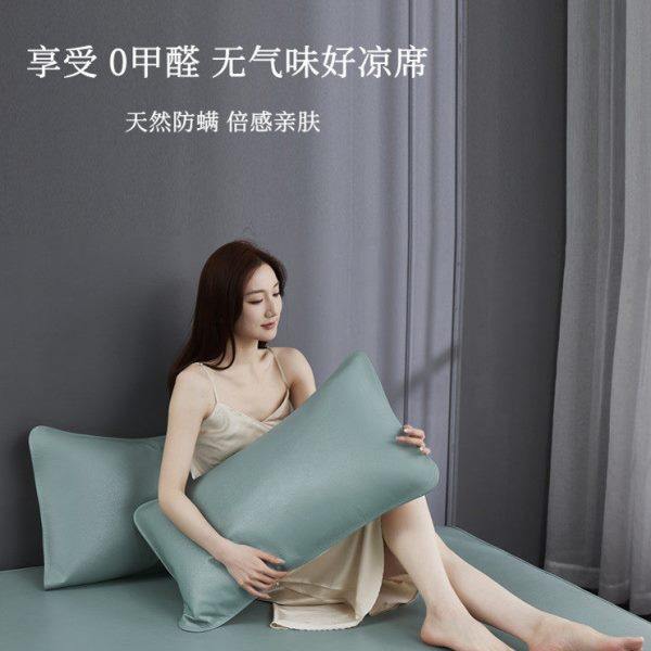 金山峡纯色牛皮席真皮头层牛皮凉席席子水牛皮软席床垫夏季三件套,淘宝优惠券,粉丝福利购,淘宝优惠卷