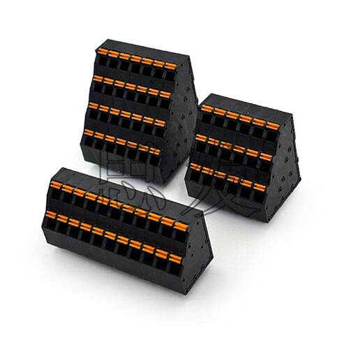 736L 736H 736HH 5.0多层弹簧按压式PCB接线端子KFM736L KFM736H - 图3