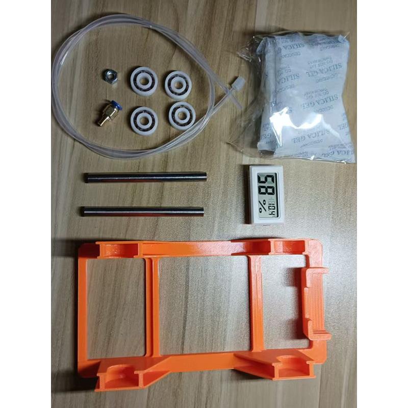 3D打印机耗材干燥箱1kg尼龙 PLA PETG ABS耗材密封防潮箱5.8L米桶 - 图1