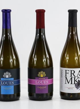 酒柜摆件假酒简约现代展厅道具样板间厨房橱柜装饰品仿真红酒空瓶