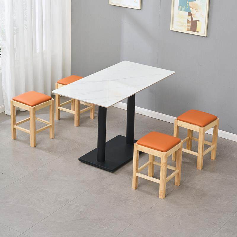 商用实木凳子餐饮面馆麻辣烫早餐奶茶汉堡食堂快餐小吃店桌椅组合,淘宝优惠券,粉丝福利购,淘宝优惠卷