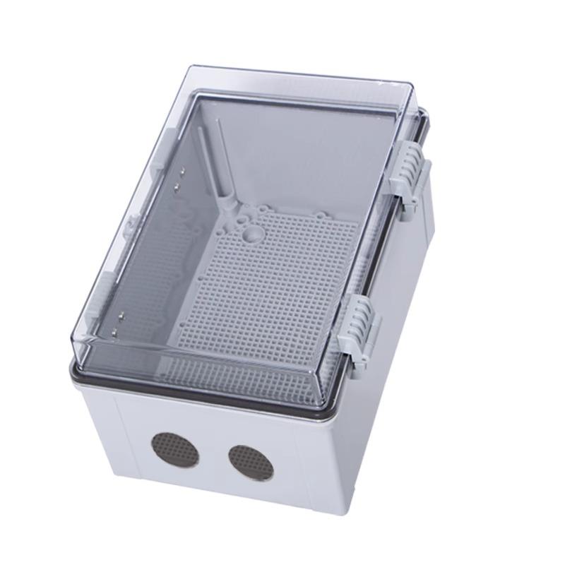 塑料配电箱户外防雨监控电源箱工地明装基业布线控制箱透明防水盒 - 图3