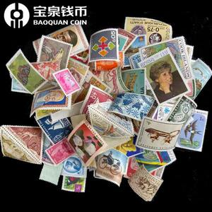 宝泉钱币.全品 外国邮票无戳新票散票收藏集邮 100国