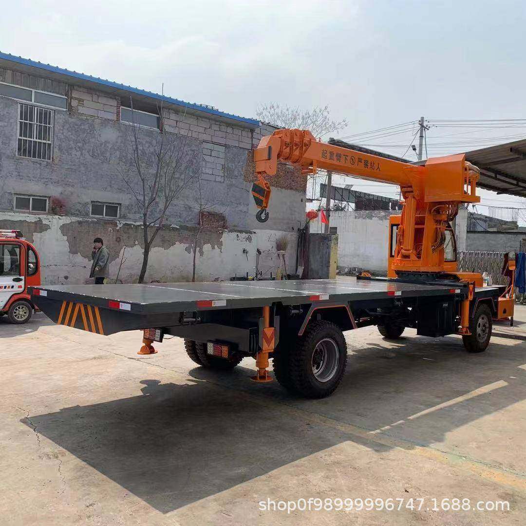 四不像随车吊液压伸缩臂车载吊机6吨园林绿化四驱自备吊,淘宝优惠券,粉丝福利购,淘宝优惠卷