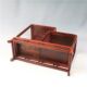 Red rosewood low antique display stand teapot bonsai bottle jade antique solid wood classical display stand