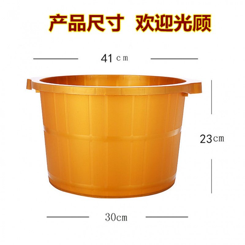 加厚牛筋泡脚桶塑料足浴盆耐摔抗压带点按摩洗脚桶足浴店家用泡脚,淘宝优惠券,粉丝福利购,淘宝优惠卷