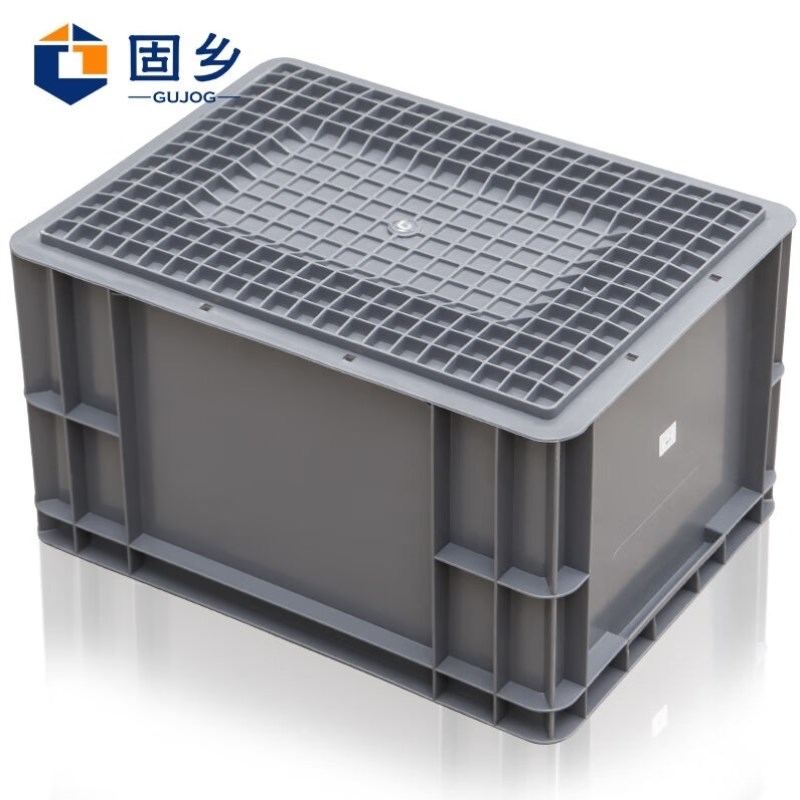 固乡加厚塑料周转箱带盖物流周转箱胶箱欧标零件盒运输箱周转筐大 - 图3