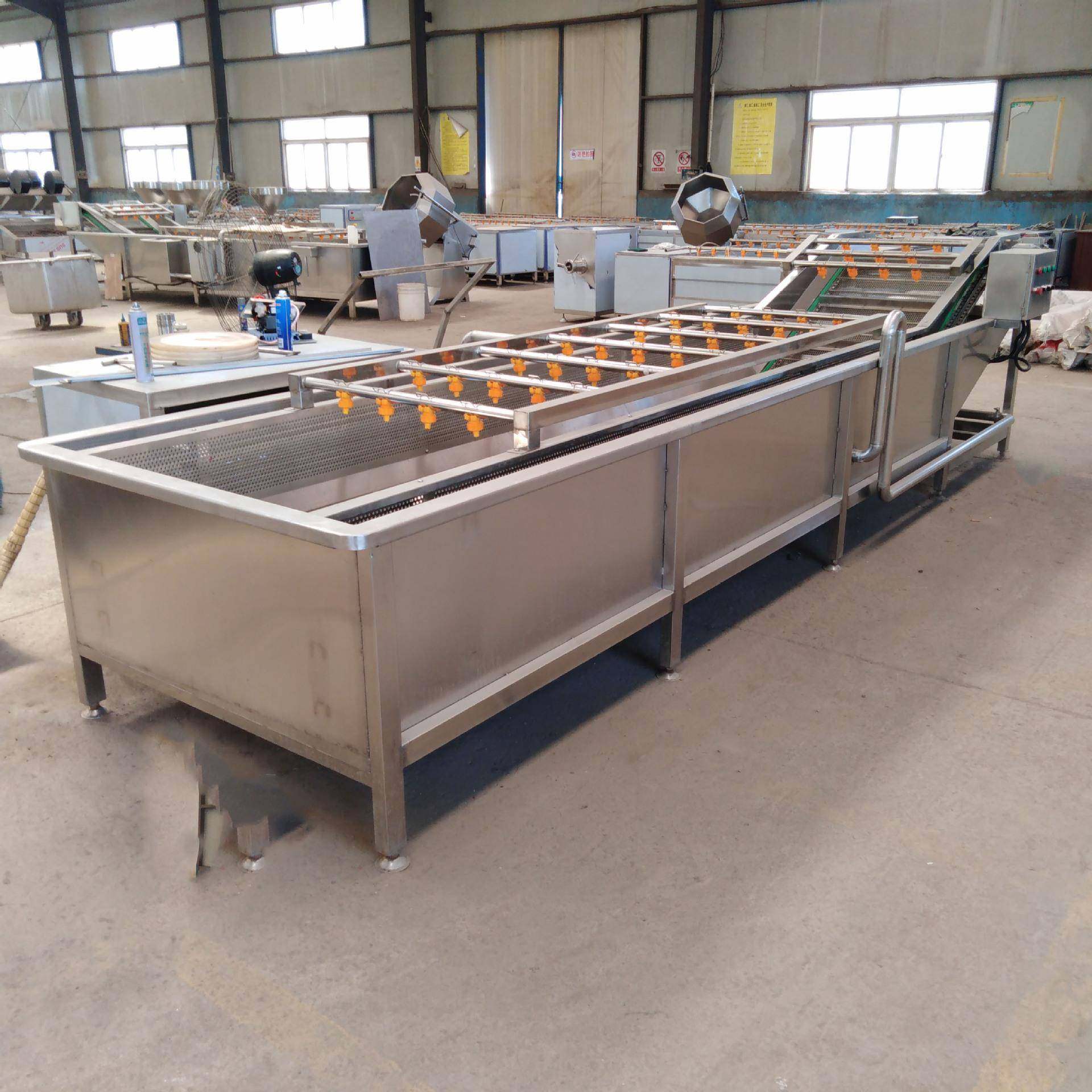 大型辣椒气泡清洗机冻肉鱿鱼化冻清洗设备净菜加工机器草莓清洗机,淘宝优惠券,粉丝福利购,淘宝优惠卷