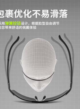 特瞳话高清偏光骑行太阳镜