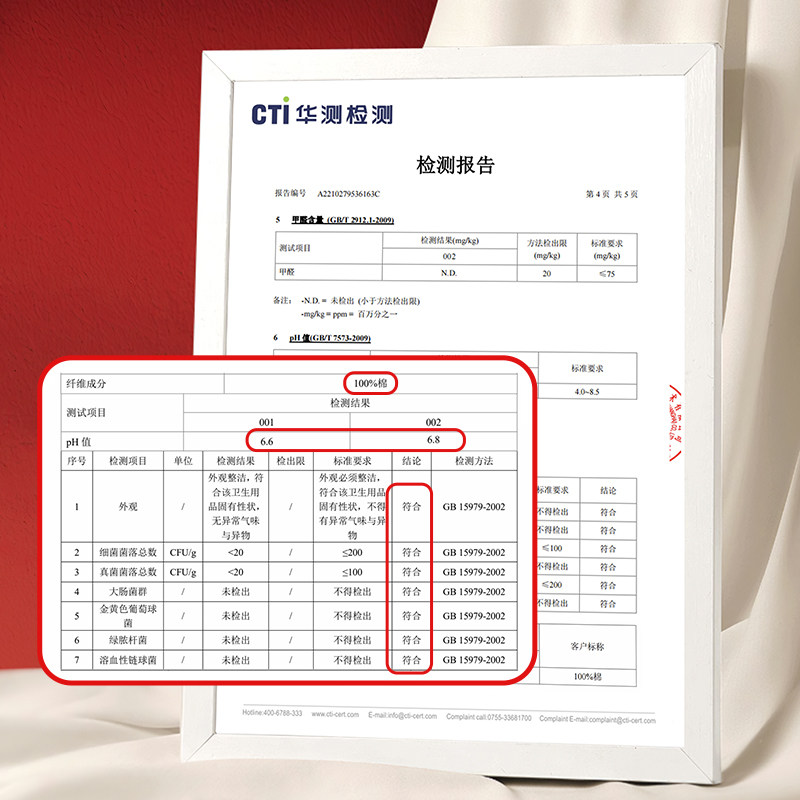 【35.9/10条】安可新女士本命年内裤新年