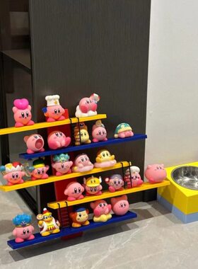 卡置物架比之卧室公仔玄关摆件装饰精灵盲盒手办迷宫客厅星之小镜