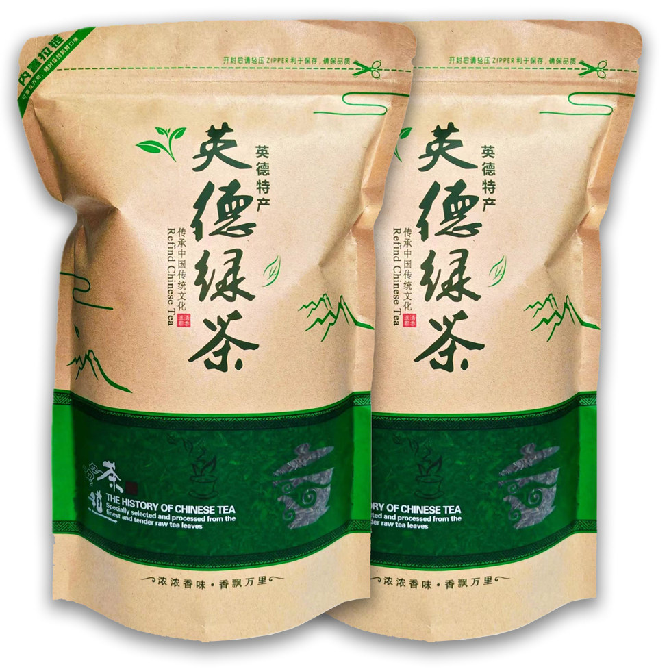 广东特产英德绿茶叶2025新茶高山云雾浓香耐泡炒青豆香型袋装500g,淘宝优惠券,粉丝福利购,淘宝优惠卷