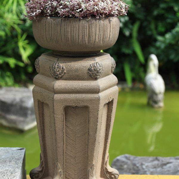 汉韵堂阳台花园庭院花架摆件户外园林布置中式装饰石墩造景室内大,淘宝优惠券,粉丝福利购,淘宝优惠卷