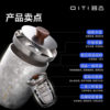 Pure titanium travel tea set high-end teapot