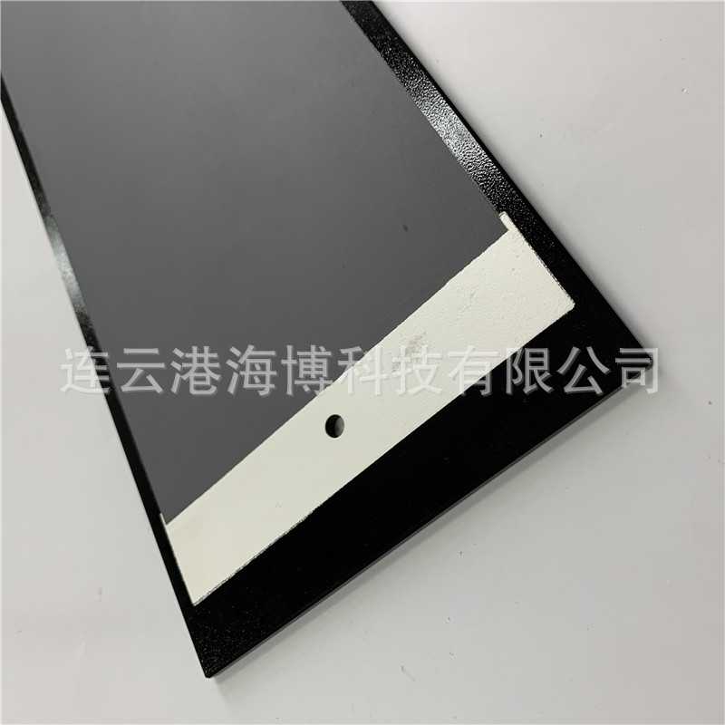 远红外黑色微晶玻璃电热板 电烤炉用制热 烤漆石墨烯发热片 - 图1