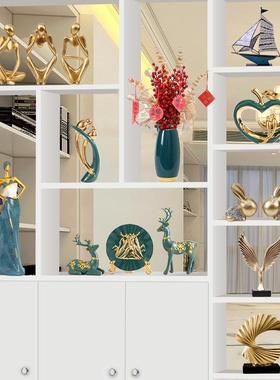 新中式高档酒柜装饰品餐边柜摆件客厅创意家居饰品室内软装装饰