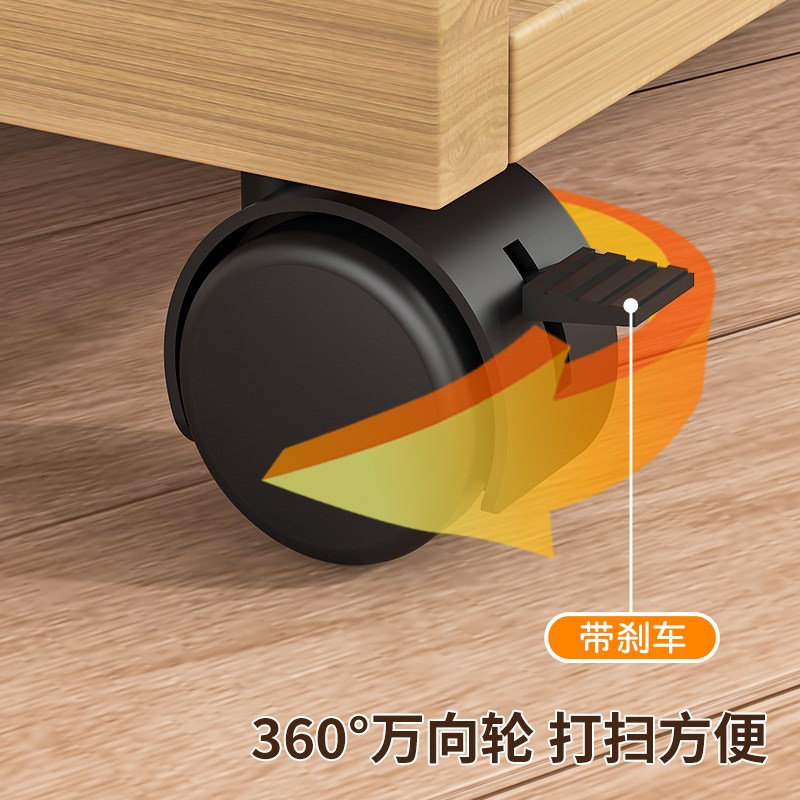 Computer main chassis bracket, mobile base tray, host shelf placement rack, under-desk storage rack, elevated rack