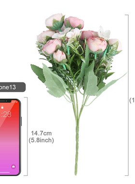 30cm Bouquet Artificial Flowers Peonies Home Accessories Wed
