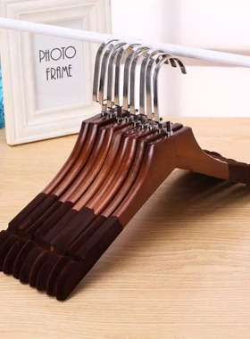 样板房衣柜衣撑道具植绒衣架衣帽间装饰摆M件软装全屋定制酒店展