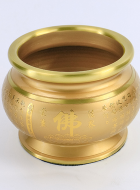 供佛用品纯铜香炉居室q家用招财立香炉线香炉插檀香炉仿古室内摆