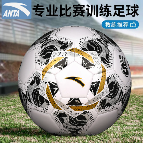 安踏足球儿童小学生专用球正品五号成人中考学生专业训练比赛5号 - 图0
