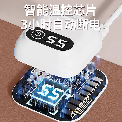 吾鲸加热鼠标垫电脑桌2026新款超大办公桌学习发热暖桌垫加热作业 - 图2