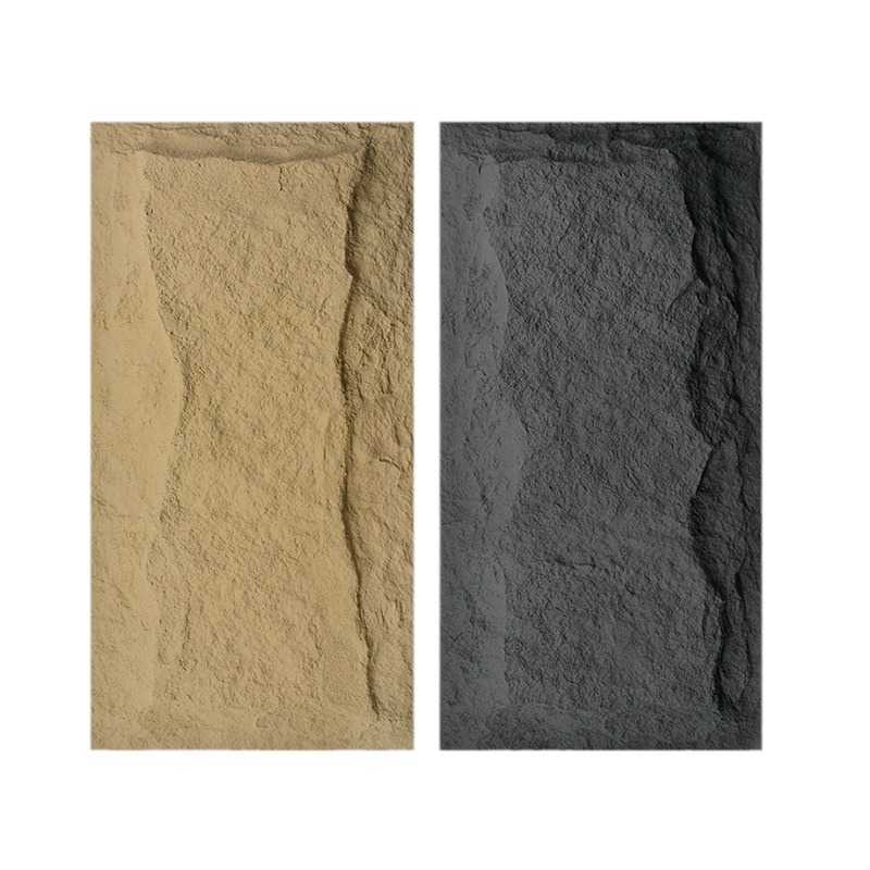 pu石皮蘑菇石轻质文化石山岩石PU仿石材外墙砖人造石背景墙装饰板 - 图3