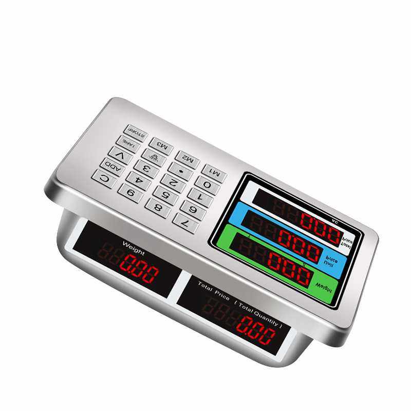 外贸英文高精度电子秤100kg全不锈钢材质防水200kg/300kg台秤磅秤,淘宝优惠券,粉丝福利购,淘宝优惠卷