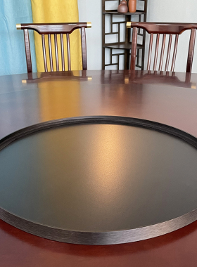 圆盘底盘沙盘底座圆桌转盘中间摆件托G盘枯山水装饰桌面微景观花