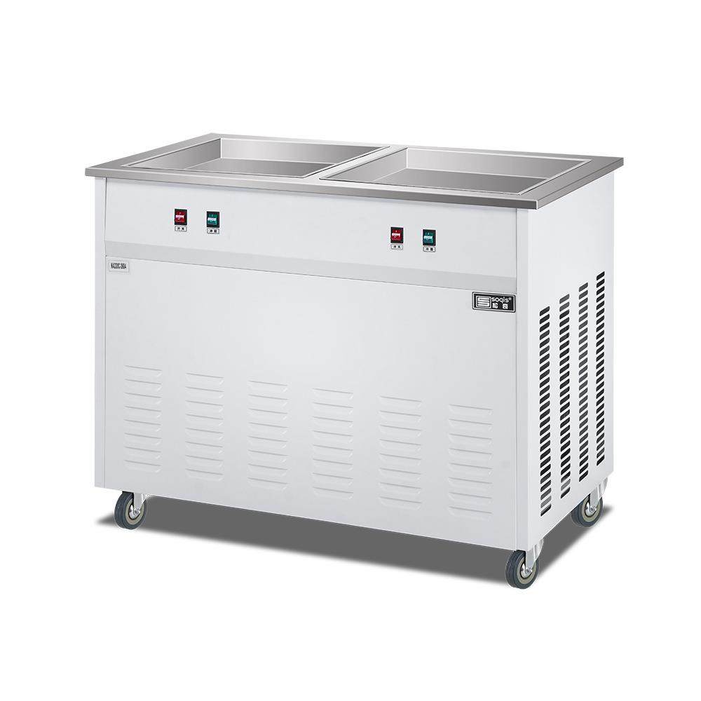 厚切炒酸奶机单锅双锅双压水果沙冰炒冰机冰粥机商用冰淇淋卷,淘宝优惠券,粉丝福利购,淘宝优惠卷