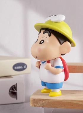 青蛙蜡笔小新模型桌面摆件客厅装饰电视柜家居好物可爱创意公仔