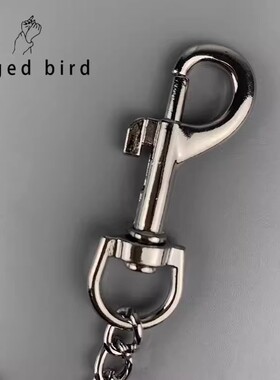 暗黑系金属链条项圈拍照道具男