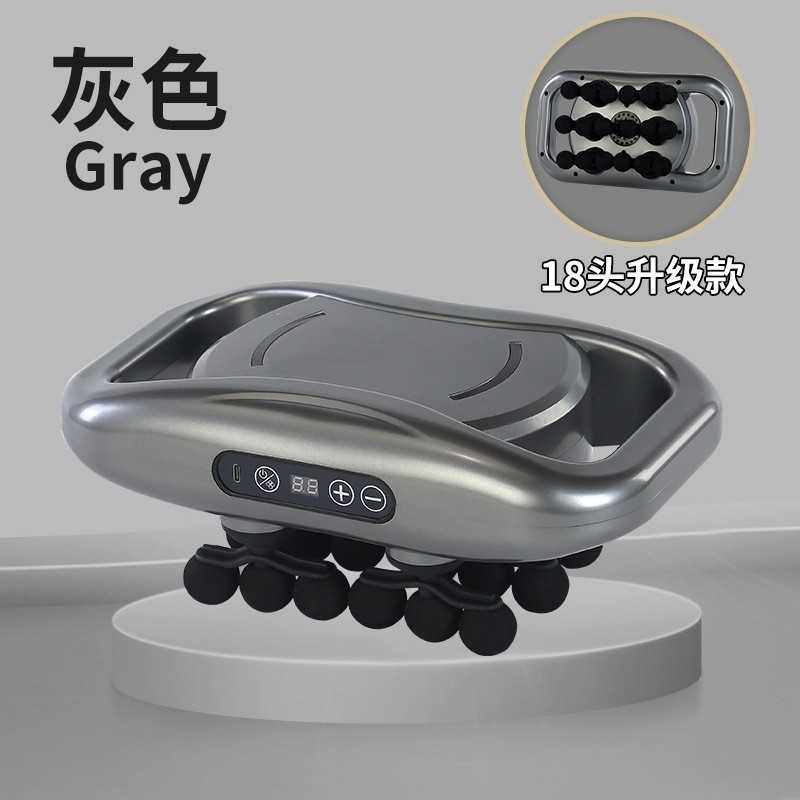 筋膜枪专业级六头肌肉放松摩锤大力道全身缓解酸痛按摩器静音款,淘宝优惠券,粉丝福利购,淘宝优惠卷